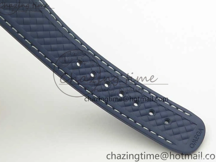 0501 Aqua Terra 150M Master Chronometers VSF 1:1 Best Edition Gray Dial Blue Hand on Blue Rubber Strap A8900 Super Clone HighQuality 8004